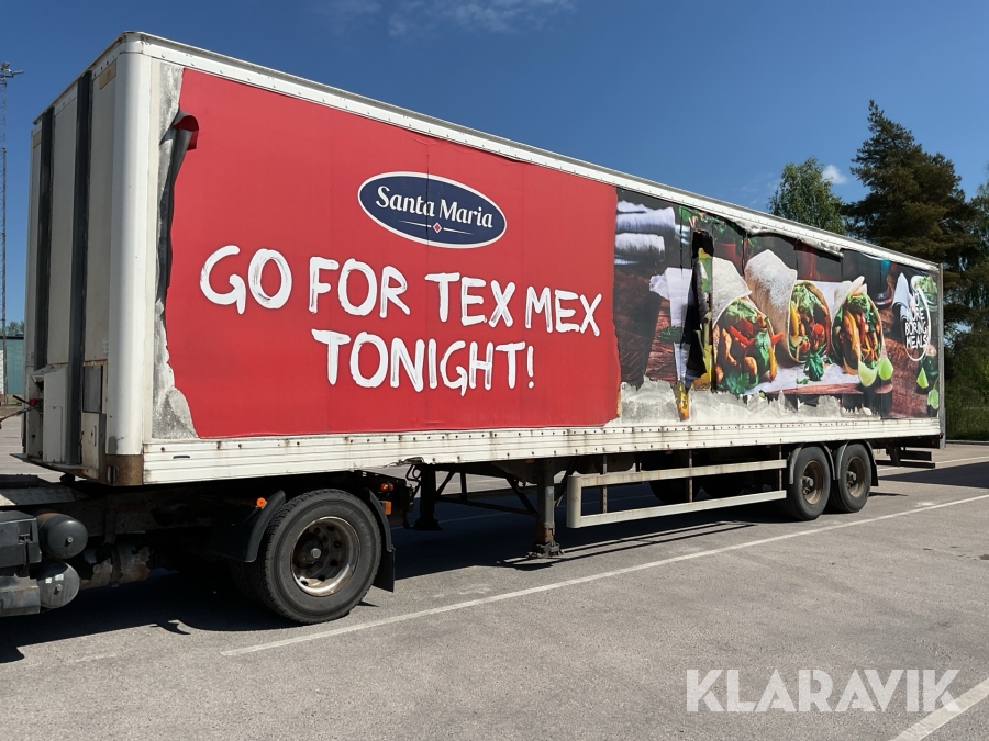 Släp Montracon med jalusi