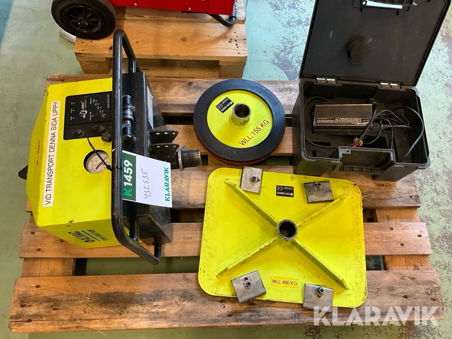 Vakumlyft med tillbehör AL-VAC Combat