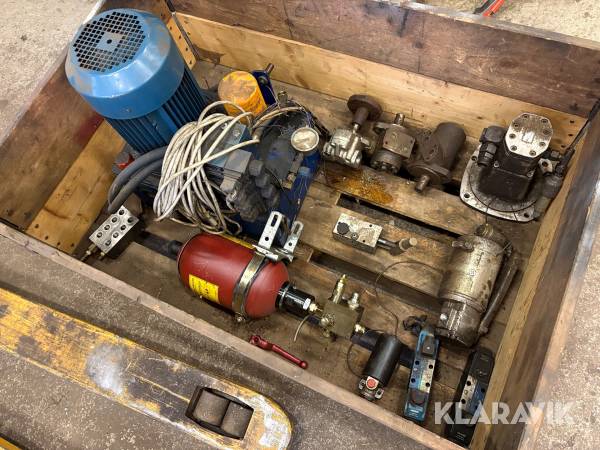 Hydraulaggregat & hydraulpumpar/motorer LALMEK