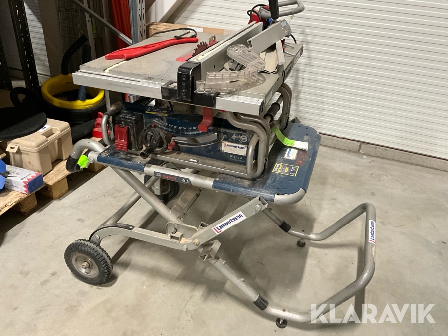 Klyvsåg Bosch GTS 10J med sågbord