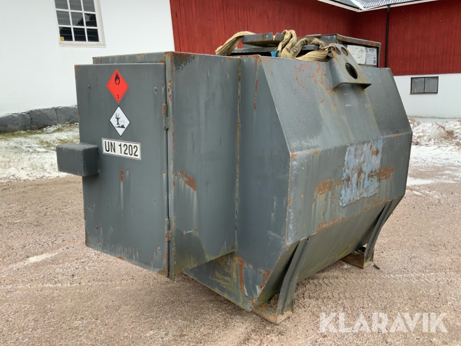 Dieseltank Wikers Filipstad 1.6m³
