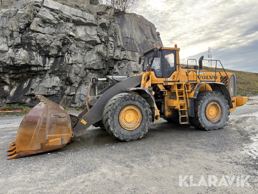 Hjullastare Volvo L350F med skopa