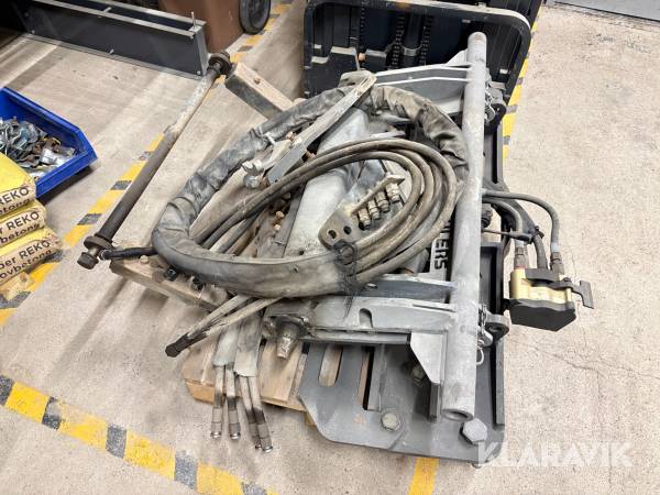 Plogfäste lastbil Mählers VV-95 inkl midjefäste och bommar