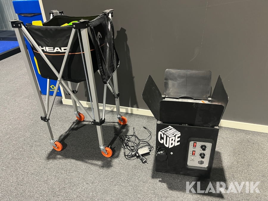 Bollmaskin för slagträning TennisCube