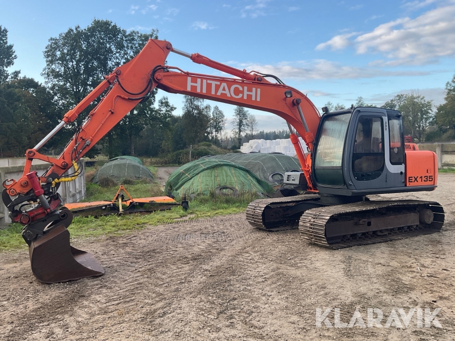Grävmaskin Hitachi EX135