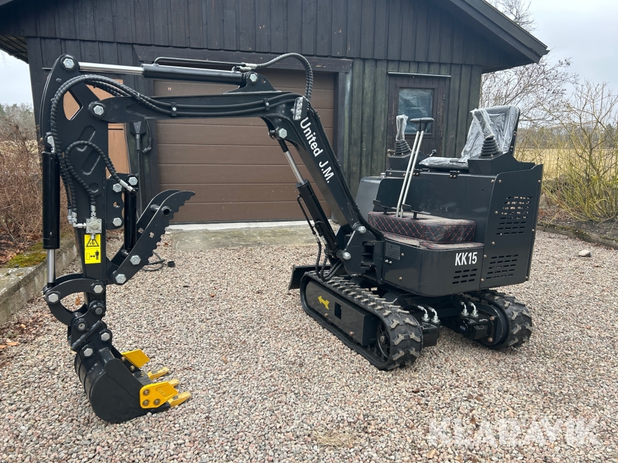 Minigrävare United J.M KK15