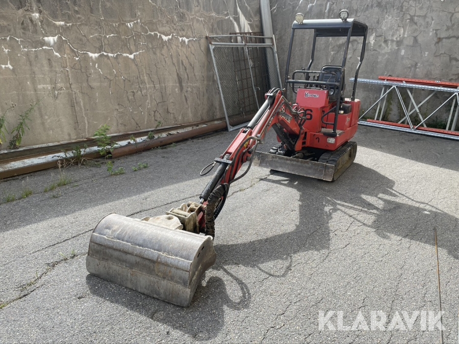 Grävmaskin 1 ton Hinova DM13A/2V