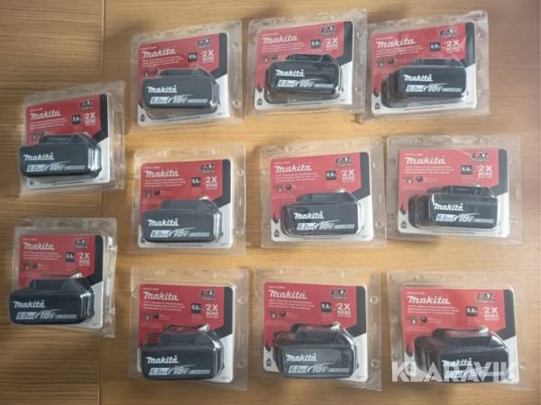 Batterier Makita BL1860B 6Ah 11 st