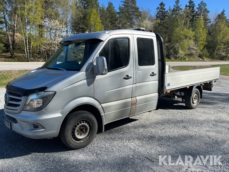 Flakbil med kran Mercedes-Benz Sprinter 315 CDI