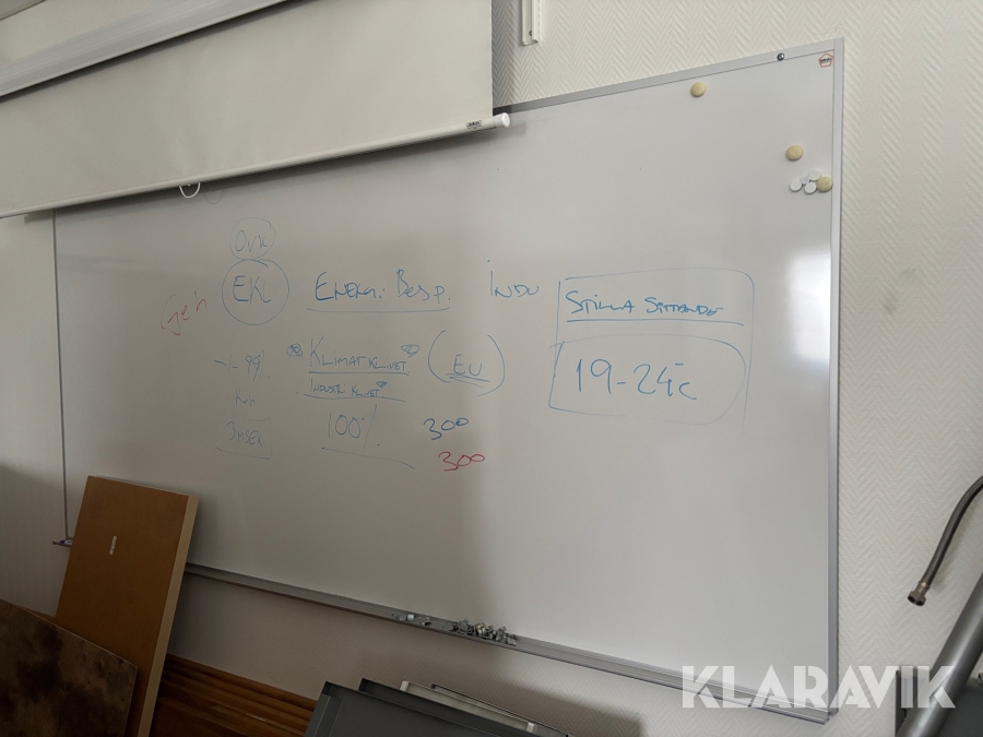 Whiteboardtavlor 3st