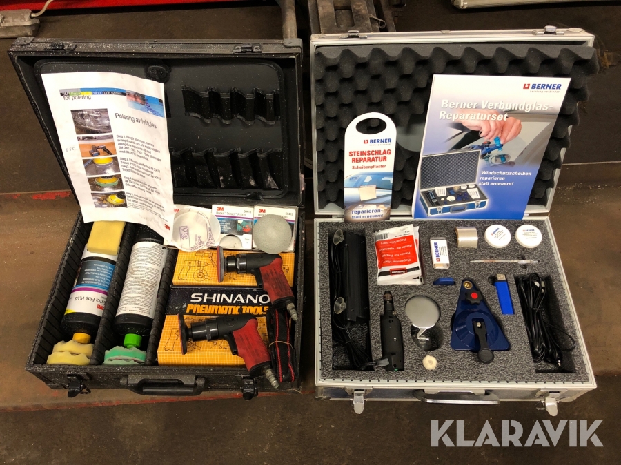 Stenskottslagning Berner och Lyktglaspolering Shinano  