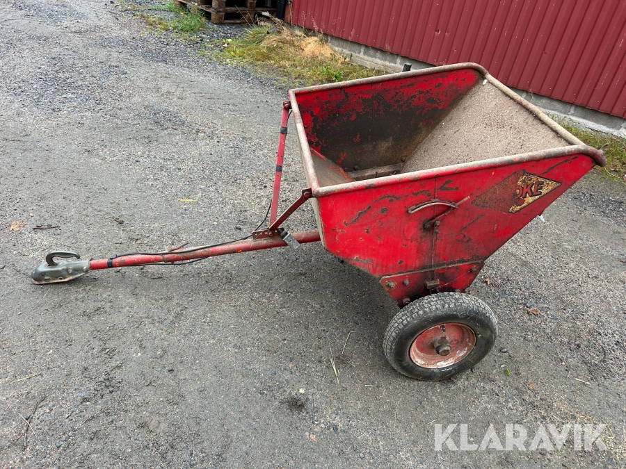 Sandspridare för ATV & trädgårdstraktor Epoke HI