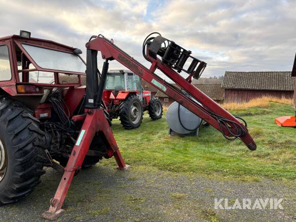 Skogskran Kesla Oy Mkb 1800 med grip och skopa.