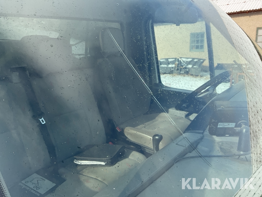 Flakbil med kran Volkswagen LT 35 2.5 TDI