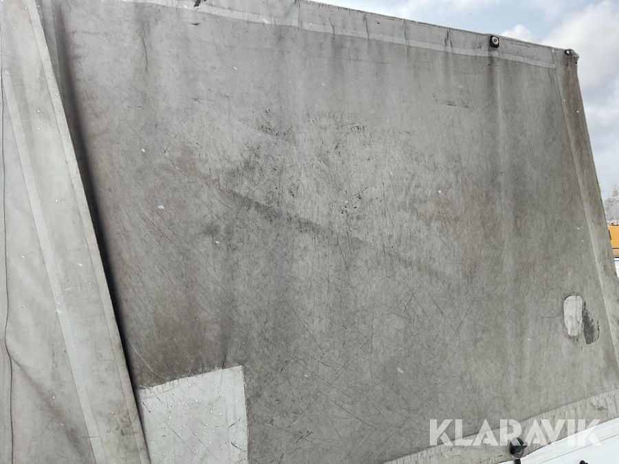 Flakbil med kran Volkswagen LT 35 2.5 TDI