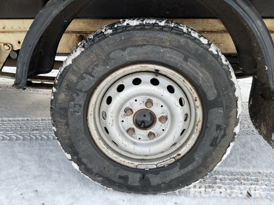 Flakbil med kran Volkswagen LT 35 2.5 TDI