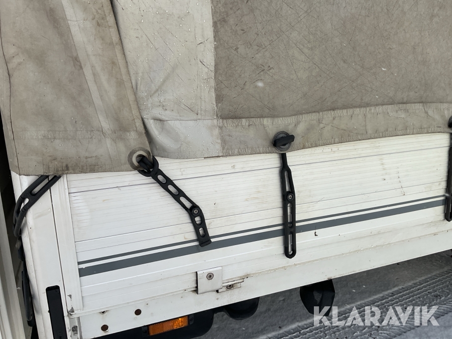 Flakbil med kran Volkswagen LT 35 2.5 TDI