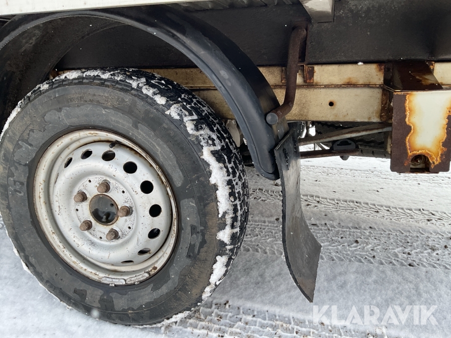 Flakbil med kran Volkswagen LT 35 2.5 TDI