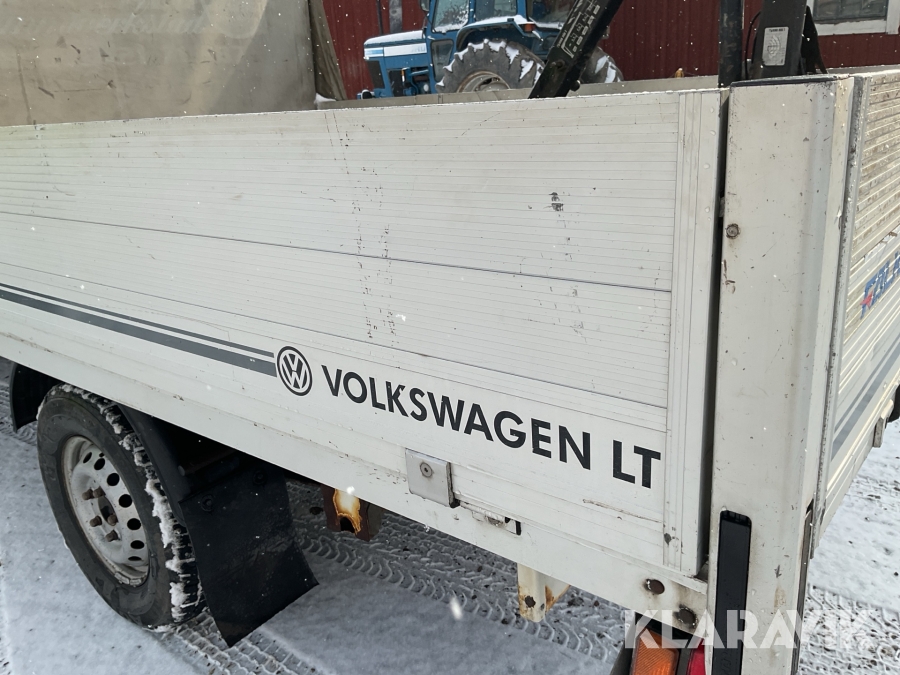 Flakbil med kran Volkswagen LT 35 2.5 TDI