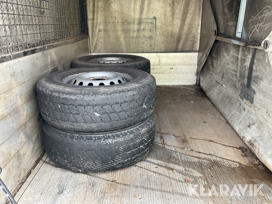 Flakbil med kran Volkswagen LT 35 2.5 TDI