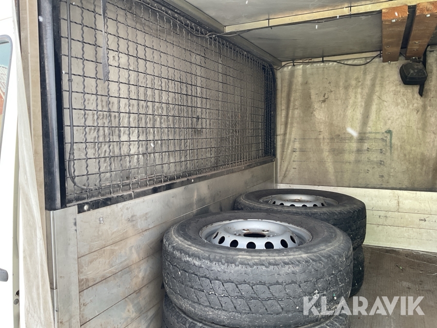 Flakbil med kran Volkswagen LT 35 2.5 TDI