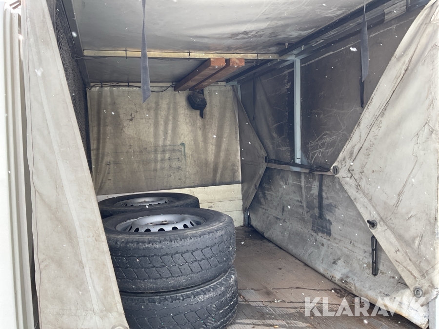 Flakbil med kran Volkswagen LT 35 2.5 TDI