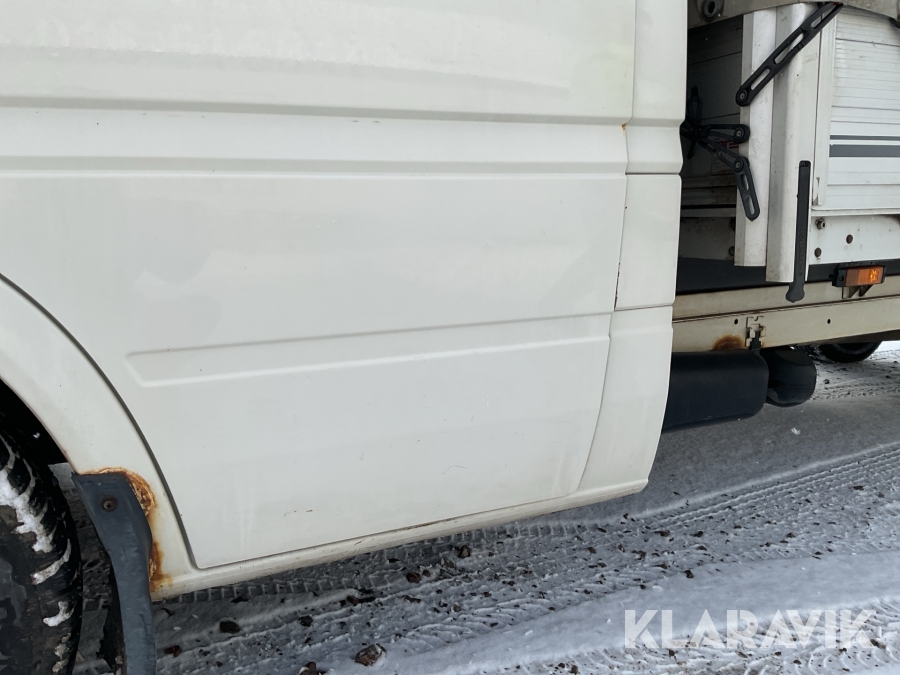 Flakbil med kran Volkswagen LT 35 2.5 TDI
