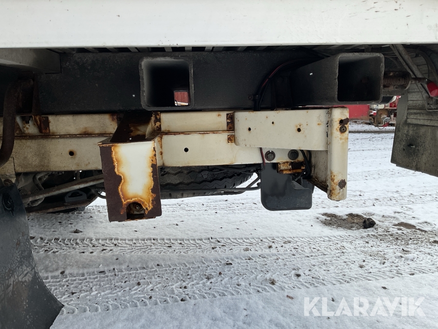 Flakbil med kran Volkswagen LT 35 2.5 TDI