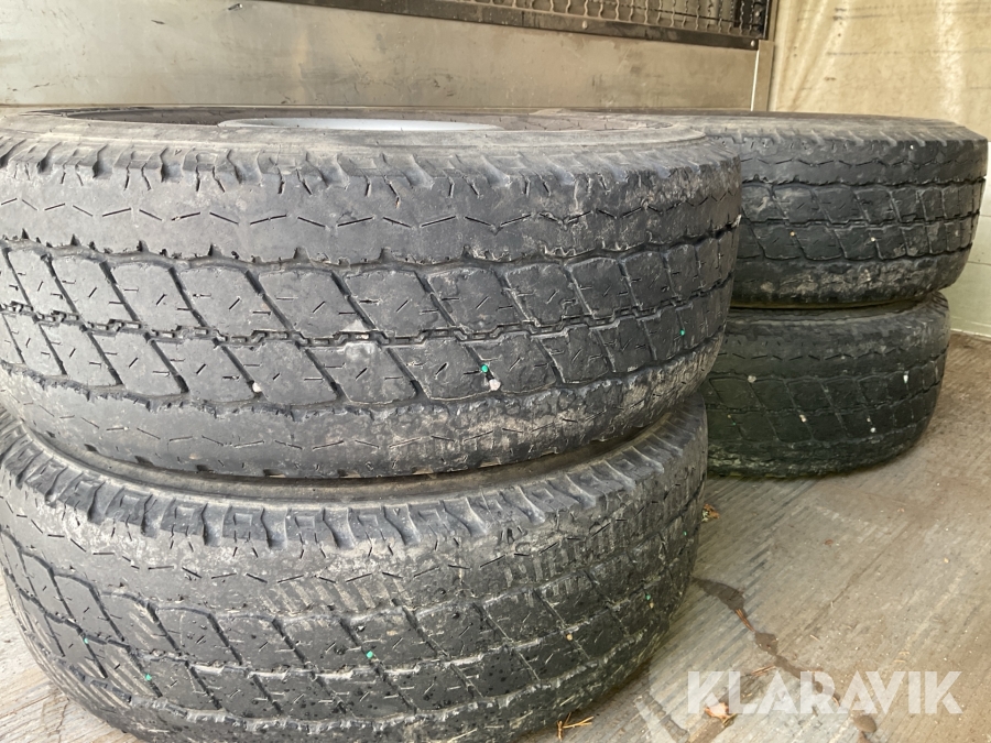 Flakbil med kran Volkswagen LT 35 2.5 TDI