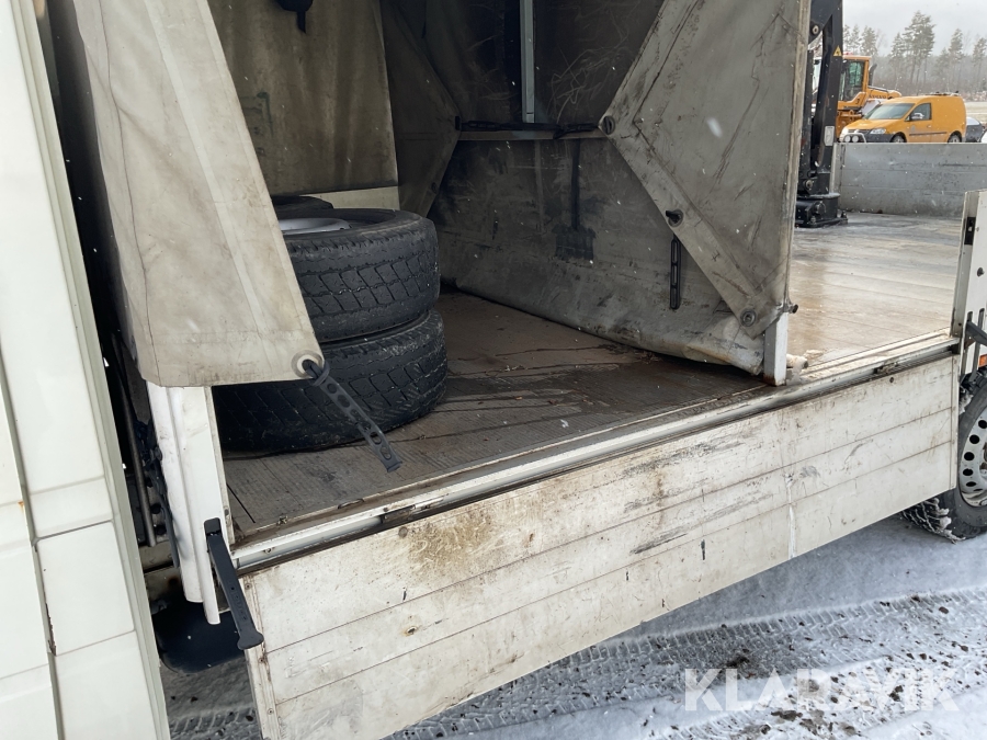 Flakbil med kran Volkswagen LT 35 2.5 TDI