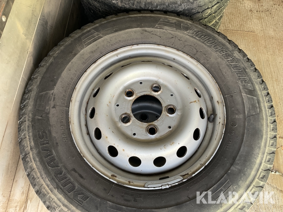 Flakbil med kran Volkswagen LT 35 2.5 TDI