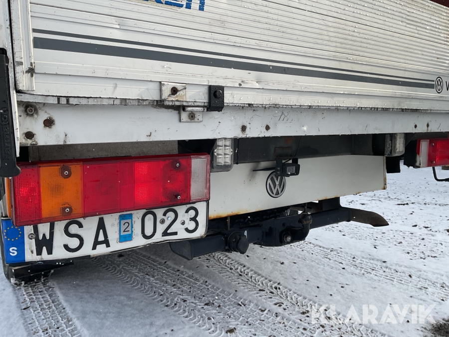 Flakbil med kran Volkswagen LT 35 2.5 TDI