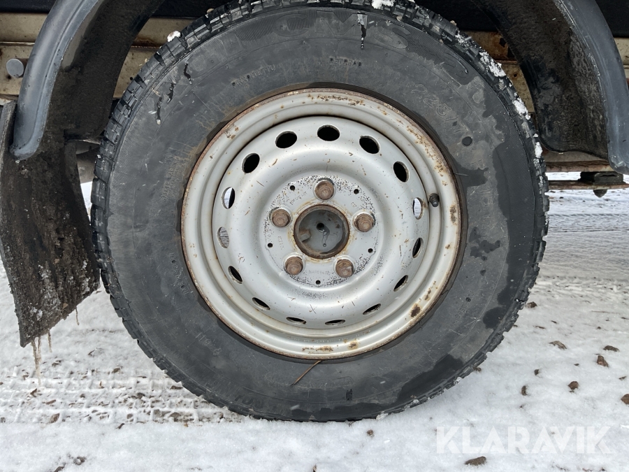 Flakbil med kran Volkswagen LT 35 2.5 TDI