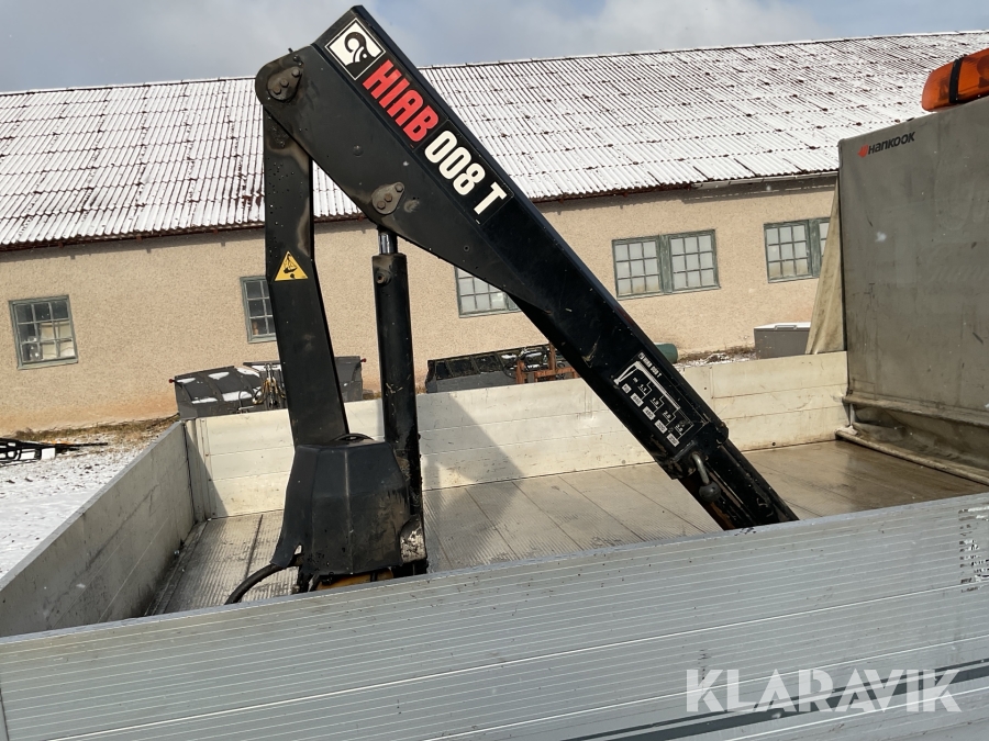 Flakbil med kran Volkswagen LT 35 2.5 TDI