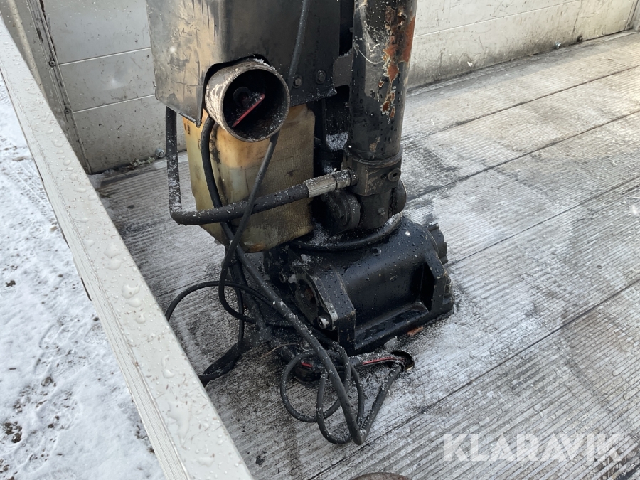 Flakbil med kran Volkswagen LT 35 2.5 TDI