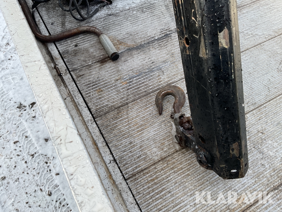 Flakbil med kran Volkswagen LT 35 2.5 TDI