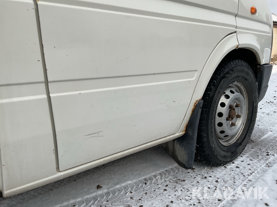 Flakbil med kran Volkswagen LT 35 2.5 TDI