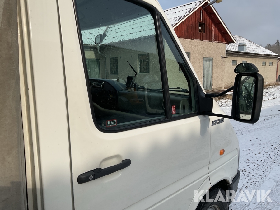 Flakbil med kran Volkswagen LT 35 2.5 TDI