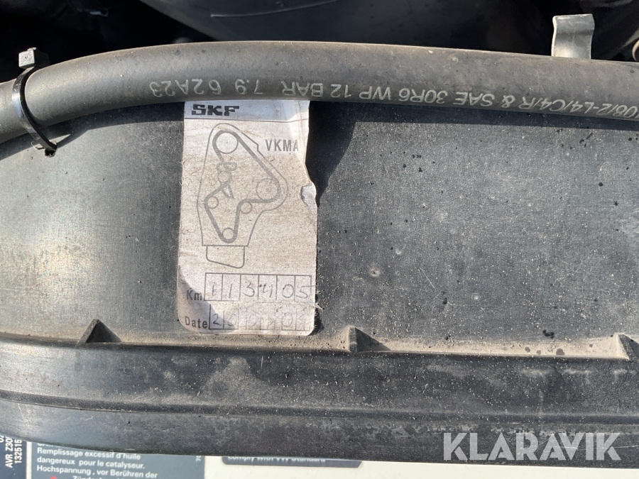 Flakbil med kran Volkswagen LT 35 2.5 TDI