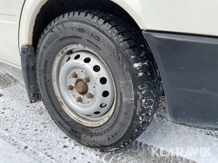 Flakbil med kran Volkswagen LT 35 2.5 TDI