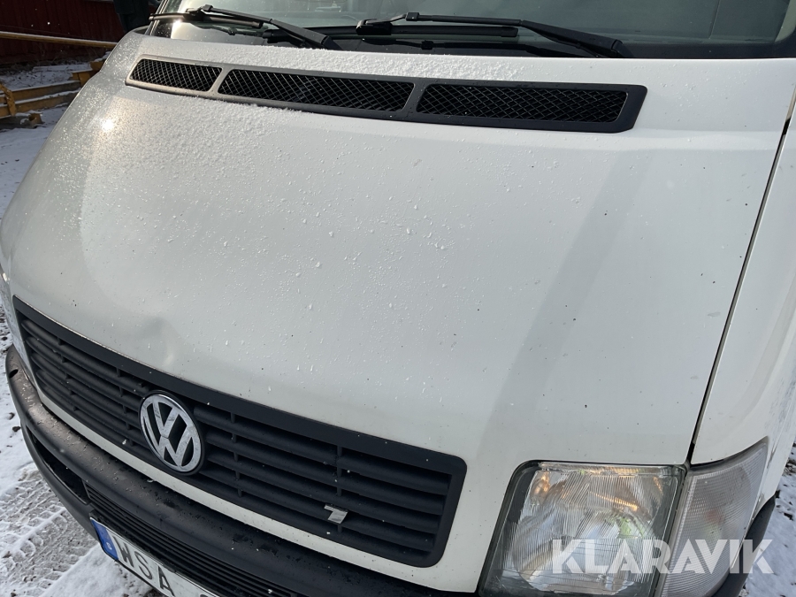 Flakbil med kran Volkswagen LT 35 2.5 TDI