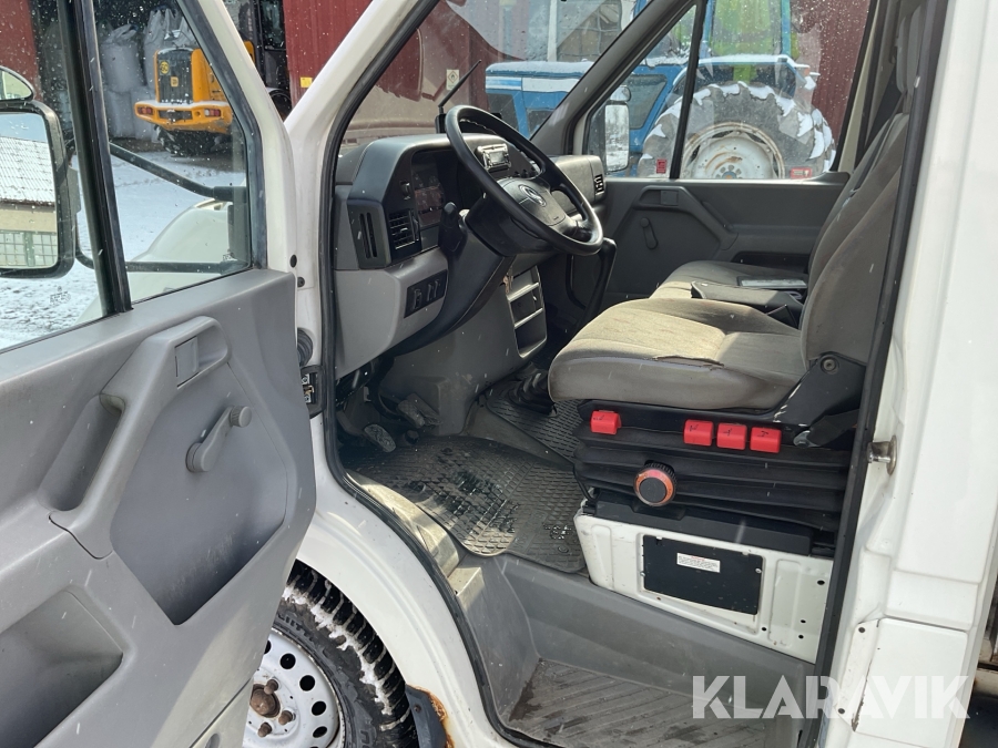Flakbil med kran Volkswagen LT 35 2.5 TDI