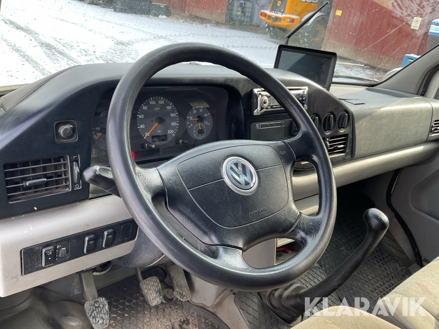 Flakbil med kran Volkswagen LT 35 2.5 TDI