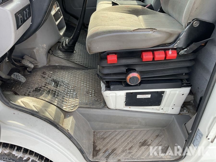 Flakbil med kran Volkswagen LT 35 2.5 TDI