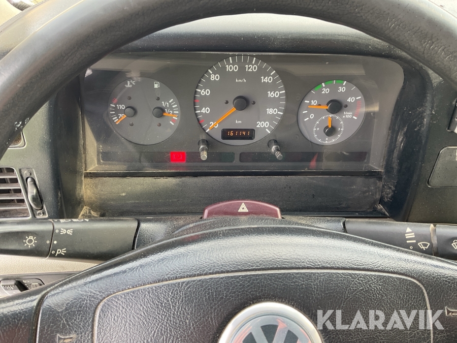 Flakbil med kran Volkswagen LT 35 2.5 TDI