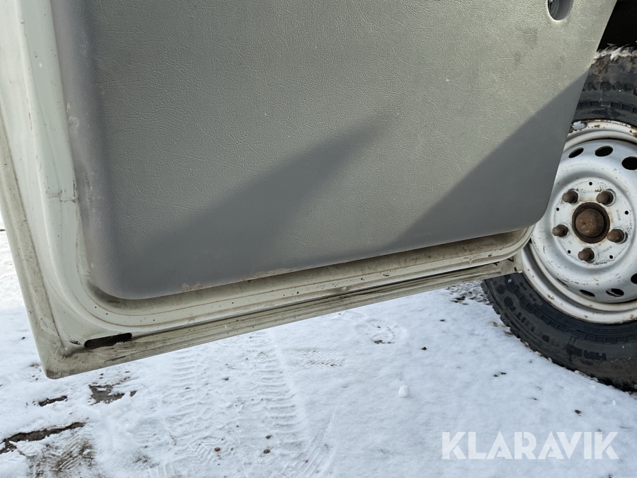 Flakbil med kran Volkswagen LT 35 2.5 TDI