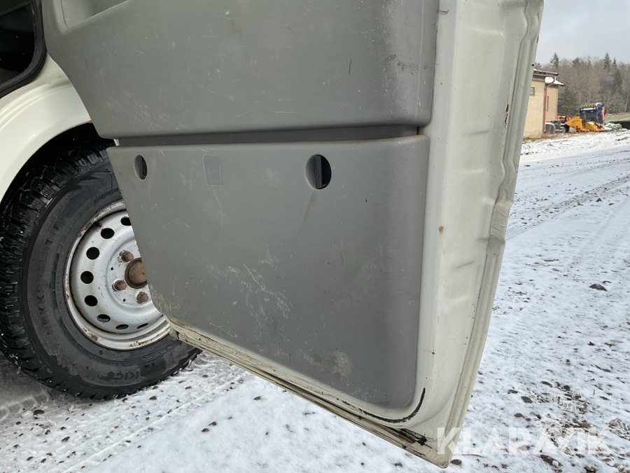 Flakbil med kran Volkswagen LT 35 2.5 TDI