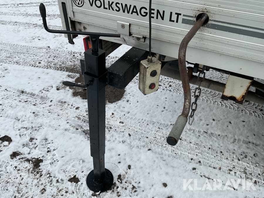 Flakbil med kran Volkswagen LT 35 2.5 TDI
