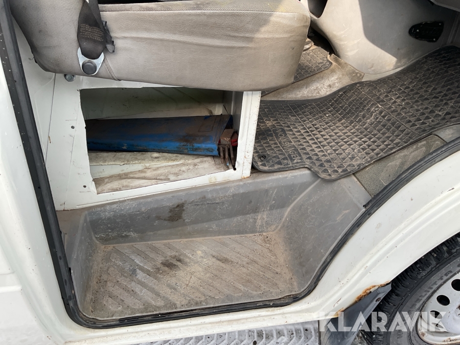 Flakbil med kran Volkswagen LT 35 2.5 TDI