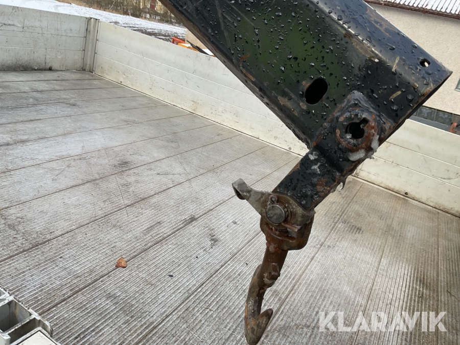 Flakbil med kran Volkswagen LT 35 2.5 TDI